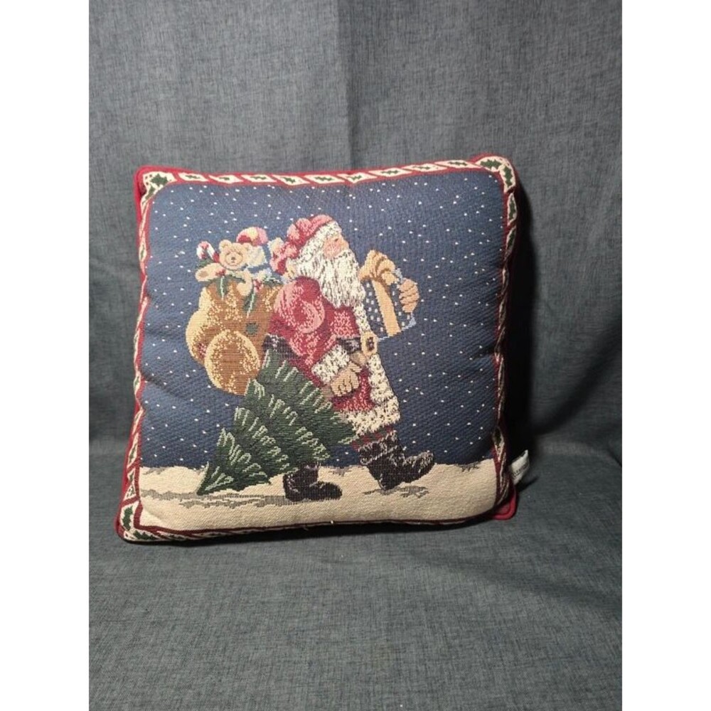 Santa claus throw pilllow